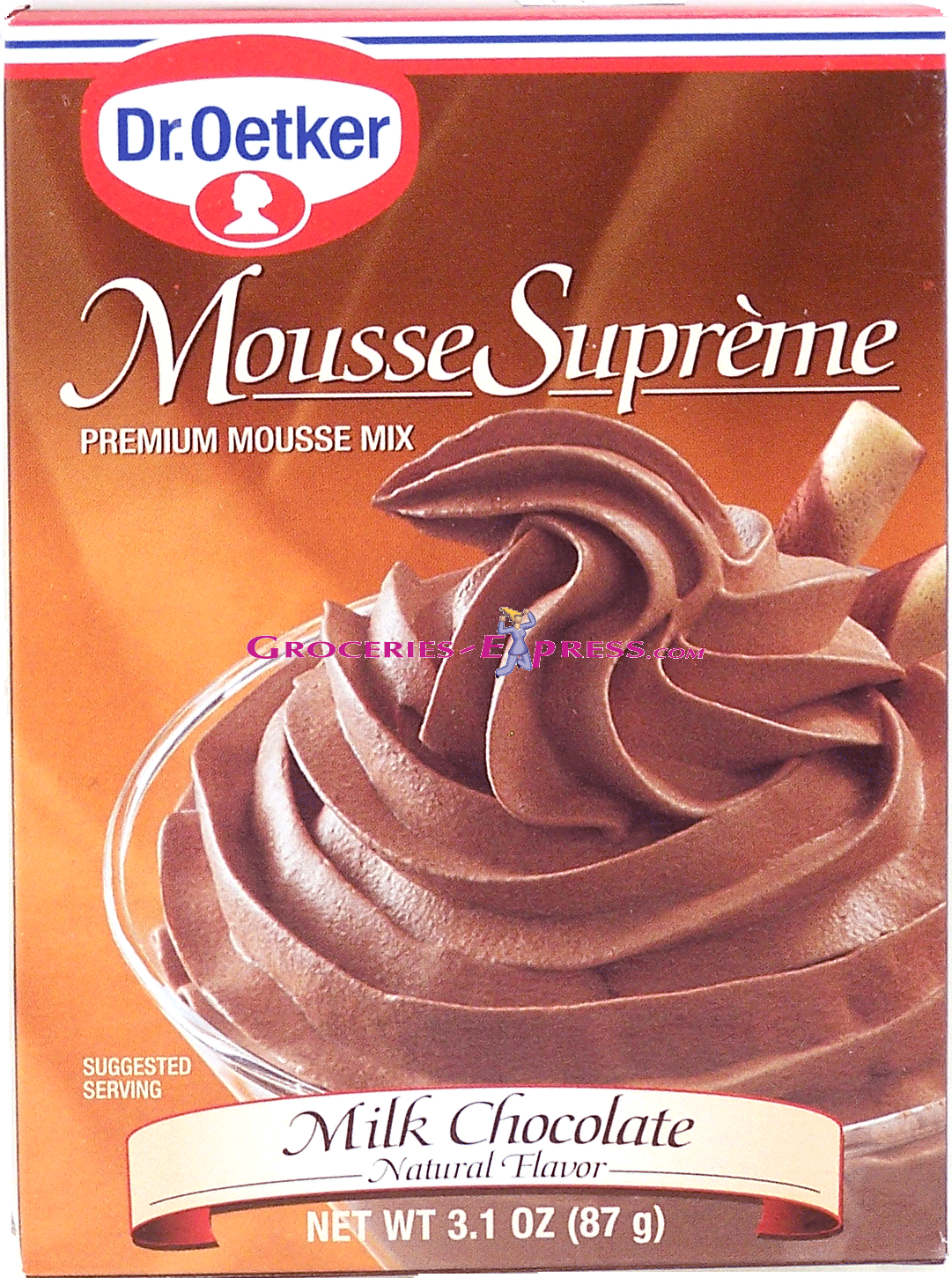 Dr. Oetker Mousse Supreme milk chocolate flavor premium mousse mix Full-Size Picture